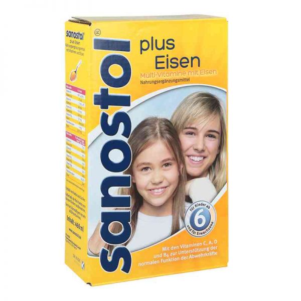 Sanostol plus Eisen Saft (460 ml)