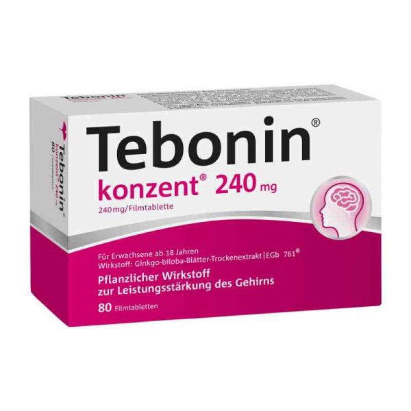 Tebonin konzent 240mg (80 stk)