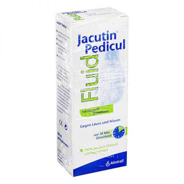 Jacutin Pedicul Fluid mit Nissenkamm (200 ml)