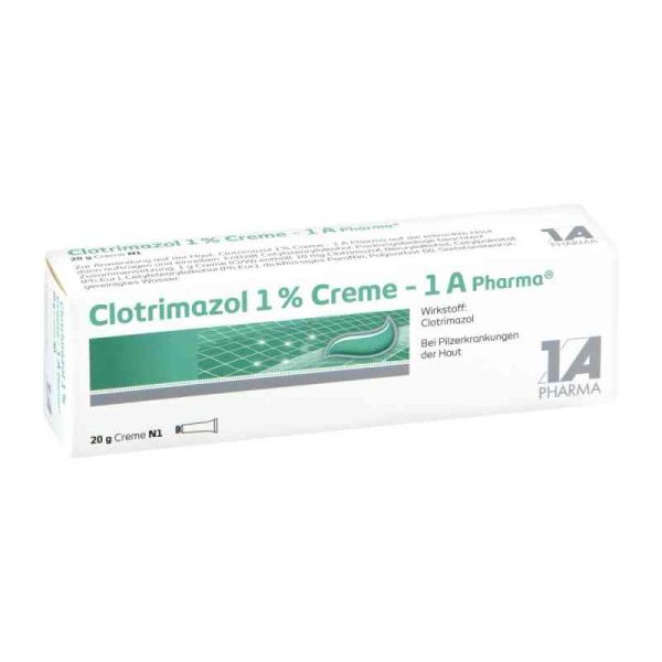 Clotrimazol 1% Creme-1A Pharma (20 g)