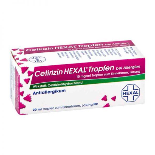 Cetirizin HEXAL bei Allergien 10mg/ml (20 ml)