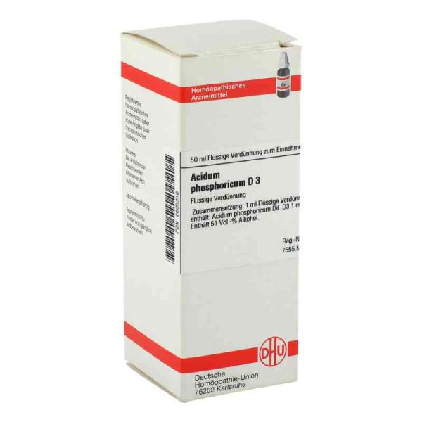 Acidum Phosphoricum D 3 Dilution (50 ml)