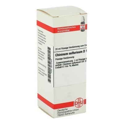 Chininum Sulfuricum D 12 Dilution (20 ml)