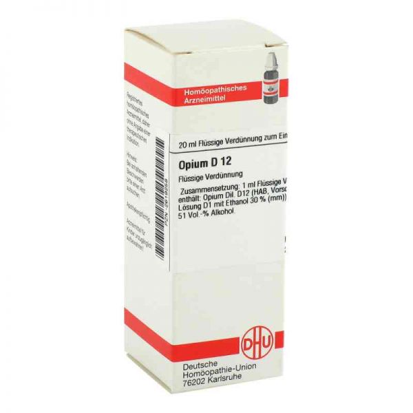 Opium D 12 Dilution (20 ml)