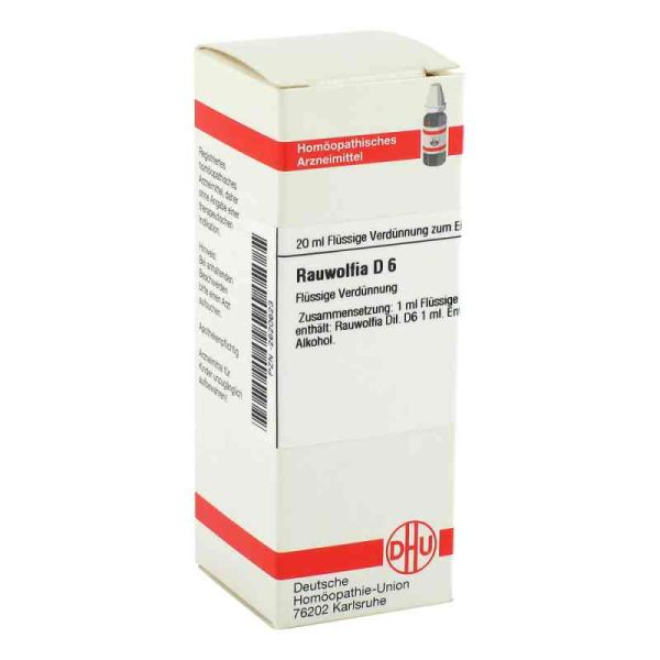 Rauwolfia D 6 Dilution (20 ml)