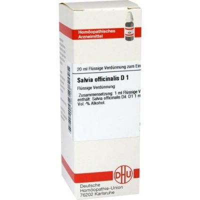 Salvia Officinalis D 1 Dilution (20 ml)