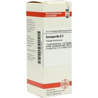 Sarsaparilla D 2 Dilution (20 ml)