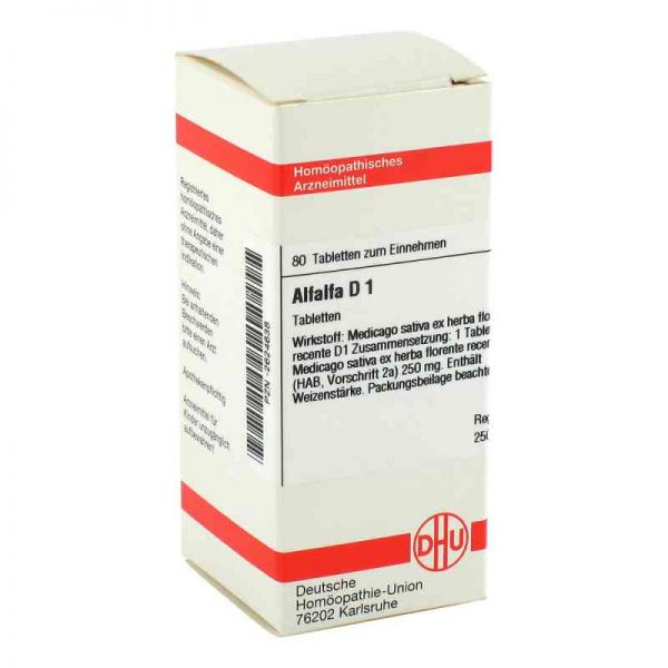 Alfalfa D 1 Tabletten (80 stk)