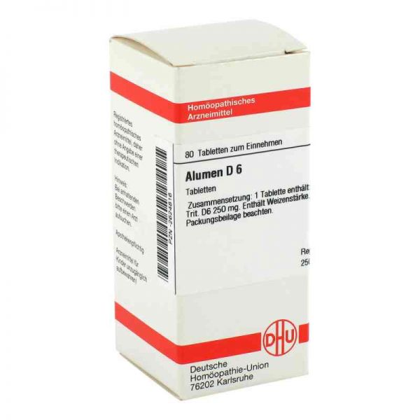 Alumen D 6 Tabletten (80 stk)