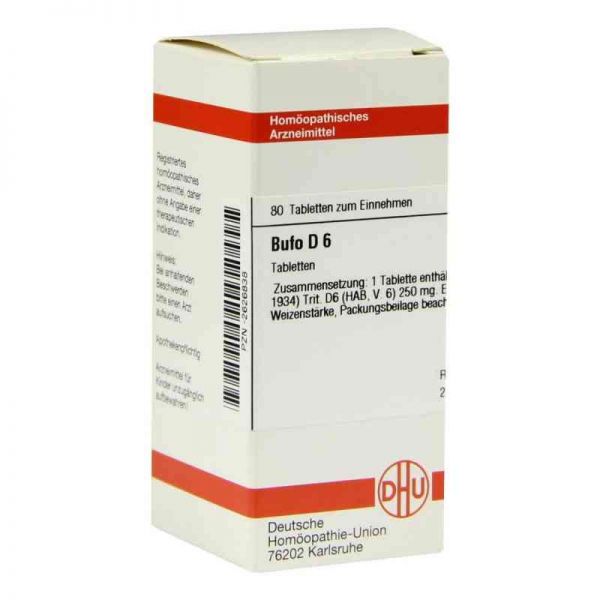 Bufo D 6 Tabletten (80 stk)