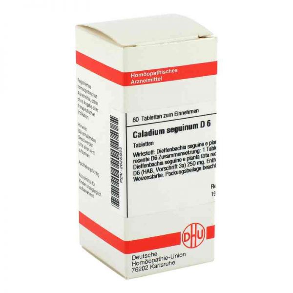 Caladium Seguinum D 6 Tabletten (80 stk)