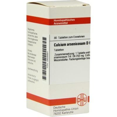 Calcium Arsenic. D 6 Tabletten (80 stk)