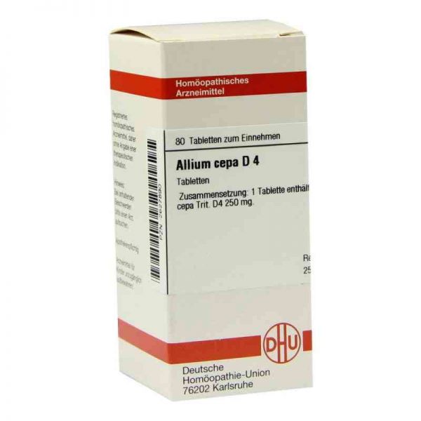 Allium Cepa D 4 Tabletten (80 stk)