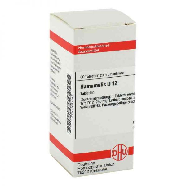 Hamamelis D 12 Tabletten (80 stk)