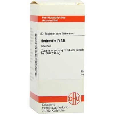 Hydrastis D 30 Tabletten (80 stk)