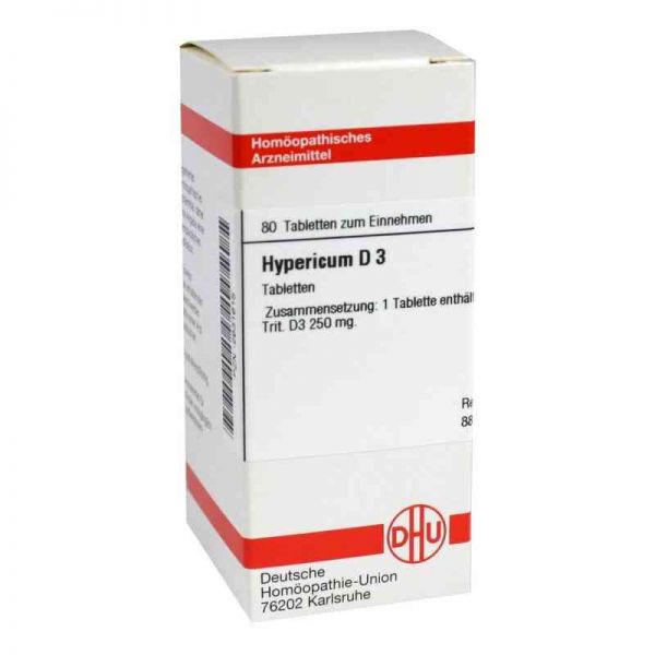 Hypericum D 3 Tabletten (80 stk)