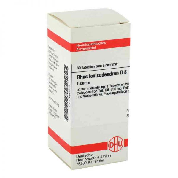 Rhus Tox. D 8 Tabletten (80 stk)