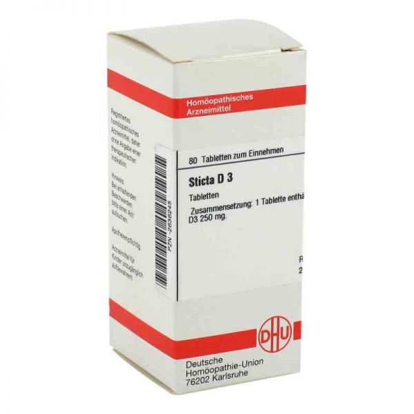 Sticta D 3 Tabletten (80 stk)