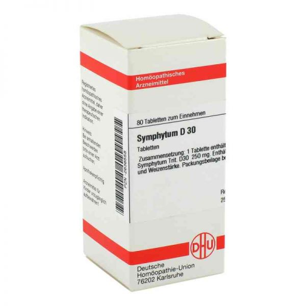 Symphytum D 30 Tabletten (80 stk)