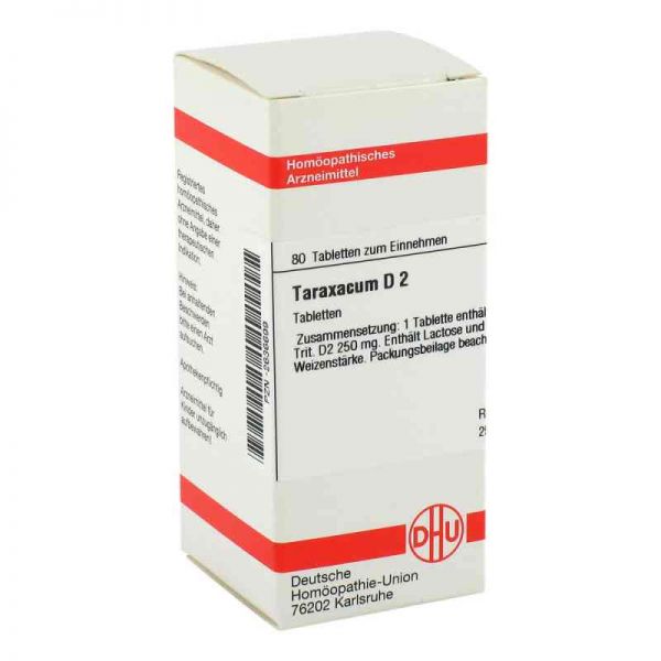 Taraxacum D 2 Tabletten (80 stk)