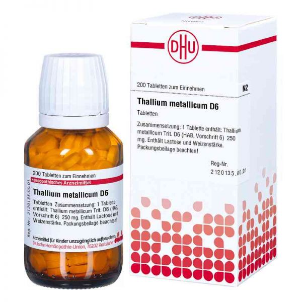 Thallium Met. D 6 Tabletten (200 stk)