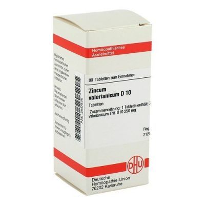 Zincum Valerianicum D 10 Tabletten (80 stk)