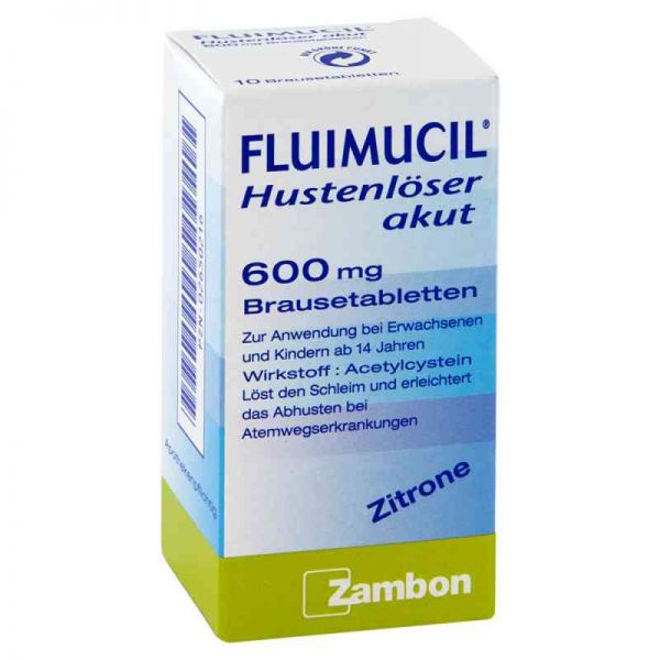 Fluimucil Hustenlöser akut 600mg (10 stk)