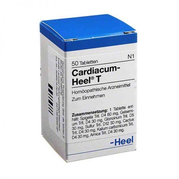 Cardiacum Heel T Tabletten (50 stk)