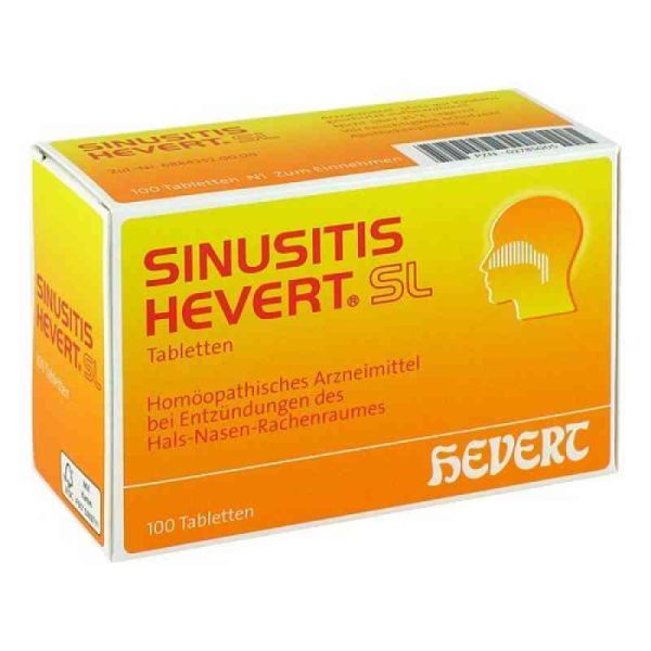 Sinusitis Hevert Sl Tabletten (100 stk)