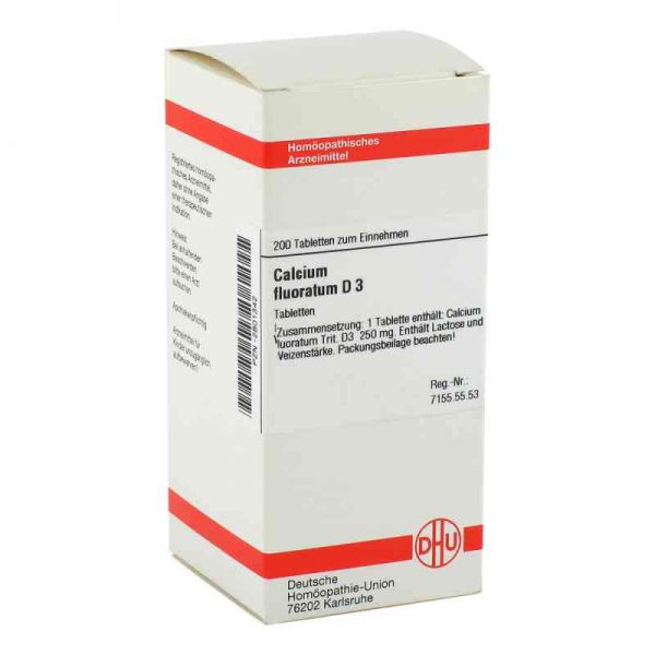 Calcium Fluoratum D 3 Tabletten (200 stk)