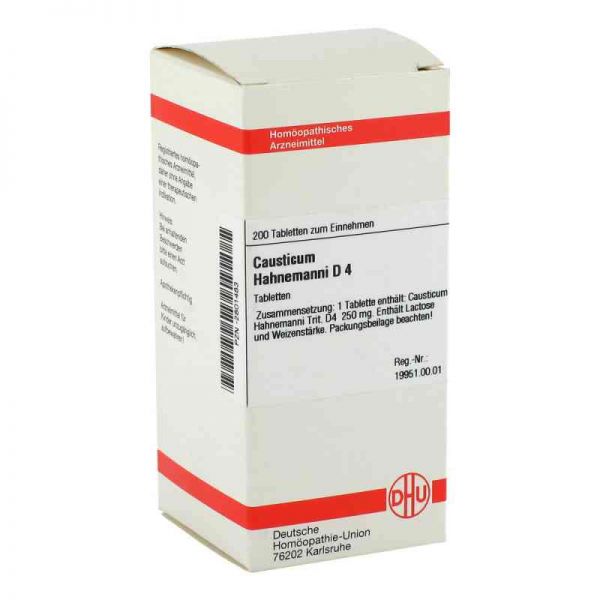 Causticum Hahnemanni D 4 Tabletten (200 stk)