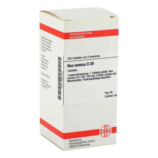 Nux Vomica D 30 Tabletten (200 stk)