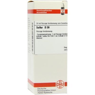 Sulfur D 30 Dilution (50 ml)