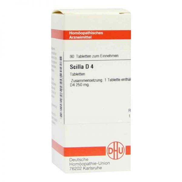 Scilla D 4 Tabletten (80 stk)