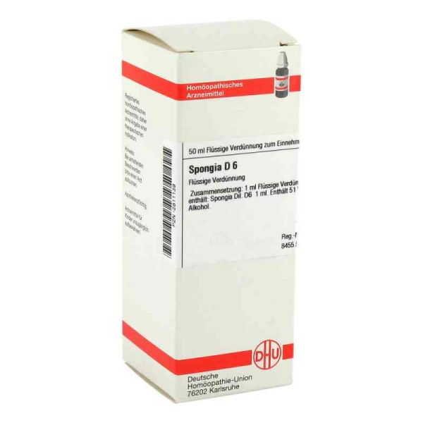 Spongia D 6 Dilution (50 ml)