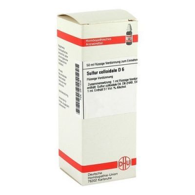 Sulfur Colloidale D 6 Dilution (50 ml)