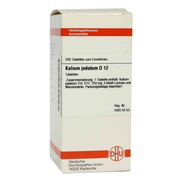 Kalium Jodat. D 12 Tabletten (200 stk)