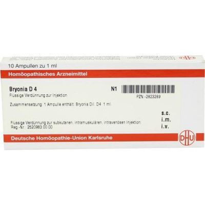 Bryonia D 4 Ampullen (10X1 ml)