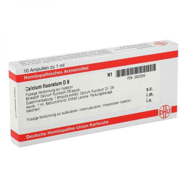 Calcium Fluoratum D 8 Ampullen (10X1 ml)