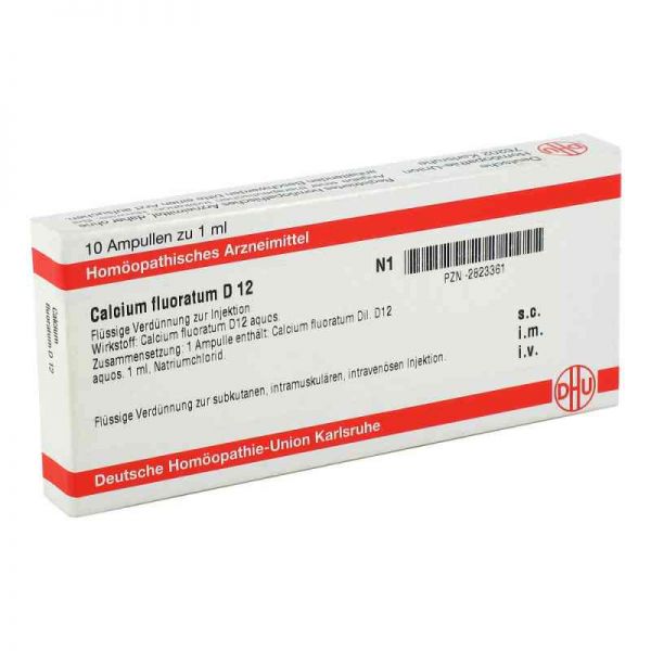 Calcium Fluoratum D 12 Ampullen (10X1 ml)