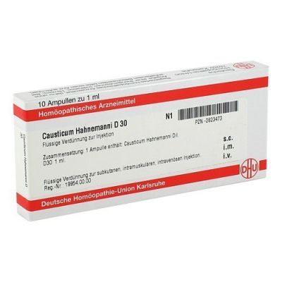 Causticum Hahnemanni D 30 Ampullen (10X1 ml)