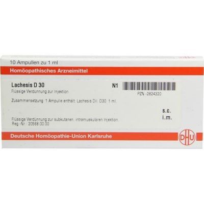 Lachesis D 30 Ampullen (10X1 ml)