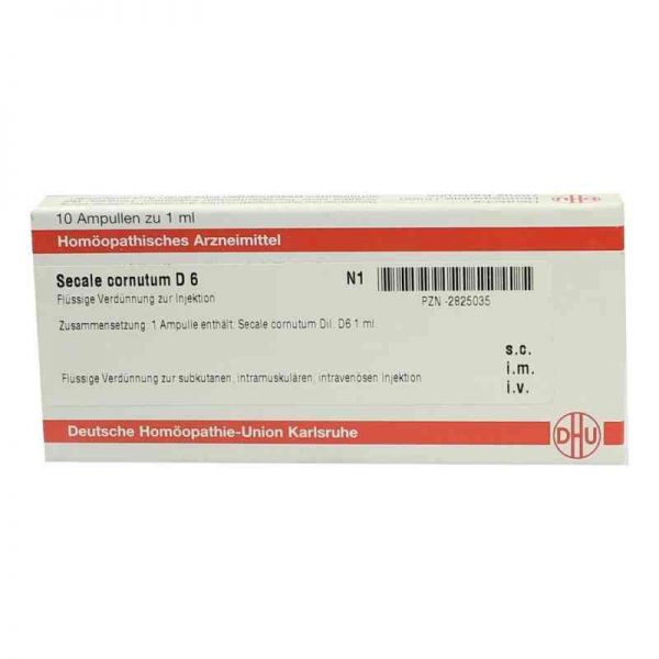 Secale Cornutum D 6 Ampullen (10X1 ml)