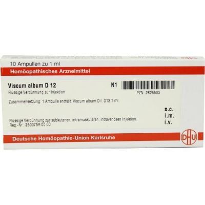 Viscum Album D 12 Ampullen (10X1 ml)