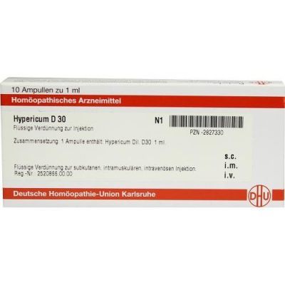 Hypericum D 30 Ampullen (10X1 ml)