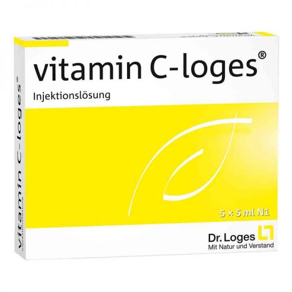 Vitamin C Loges 5 ml Injektionslösung (5X5 ml)