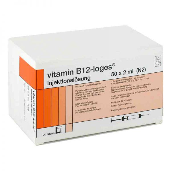 Vitamin B12 Loges Injektionslösung Ampullen (50X2 ml)