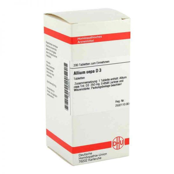 Allium Cepa D 3 Tabletten (200 stk)