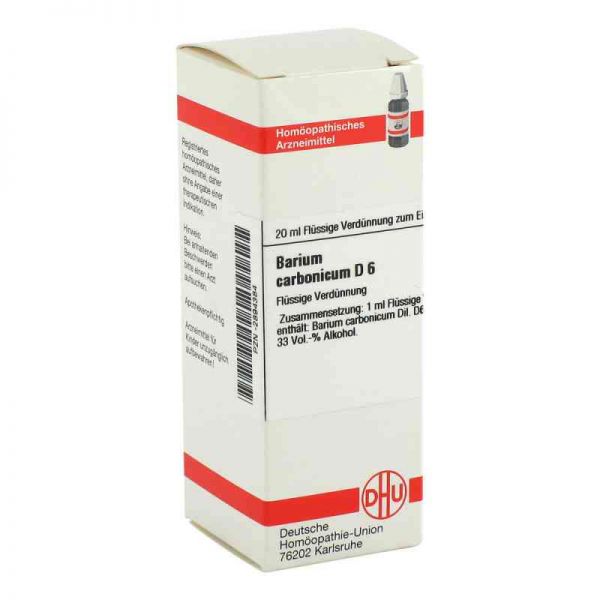 Barium Carbonicum D 6 Dilution (20 ml)