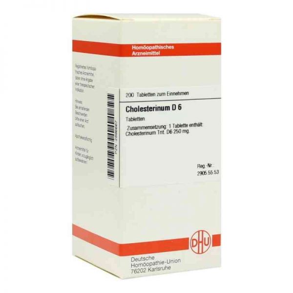 Cholesterinum D 6 Tabletten (200 stk)